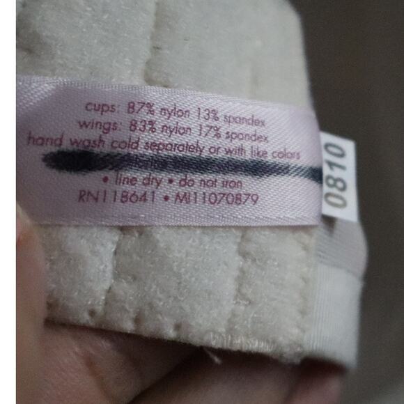 Cacique Lane Bryant White Full Coverage Bra Size 44C - Picture 5 of 6